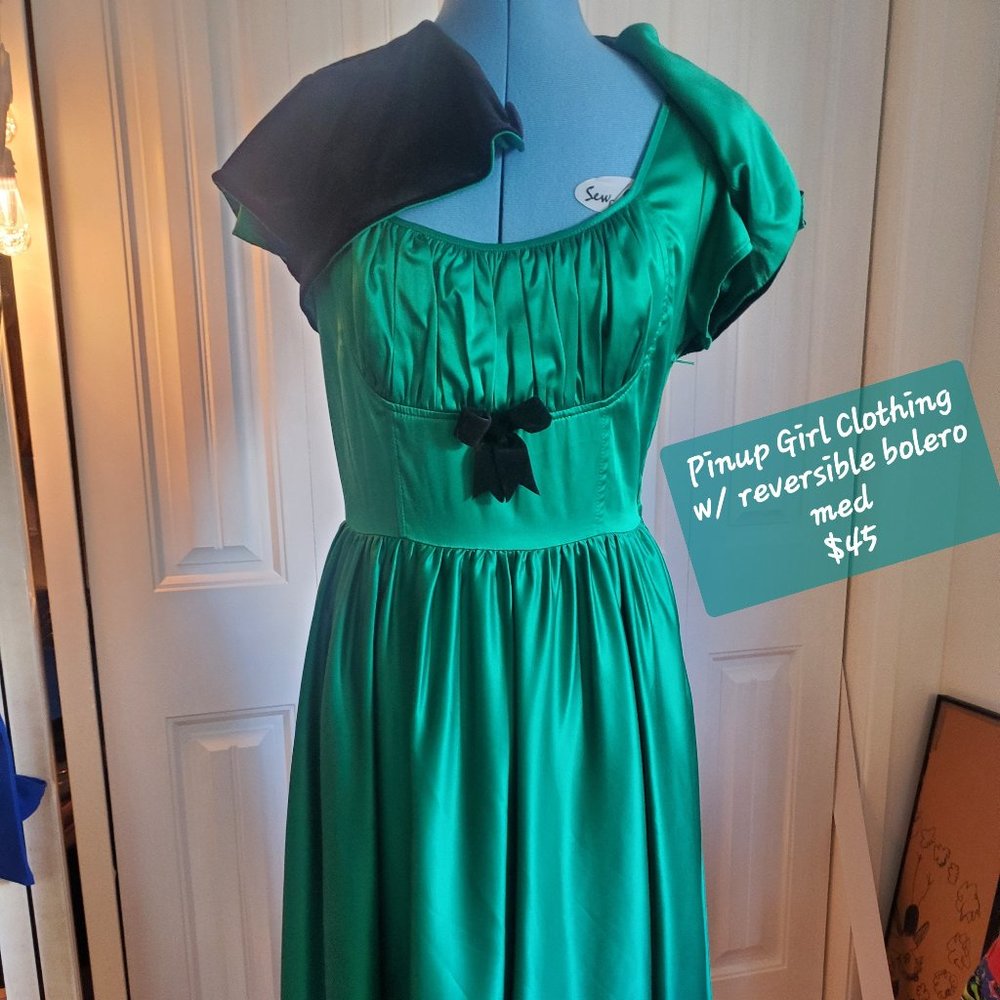 Green Dress w/ jacket